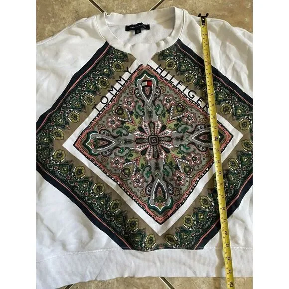 Tommy Hilfiger M Printed Pullover Sweatshirt - Picture 5 of 6
